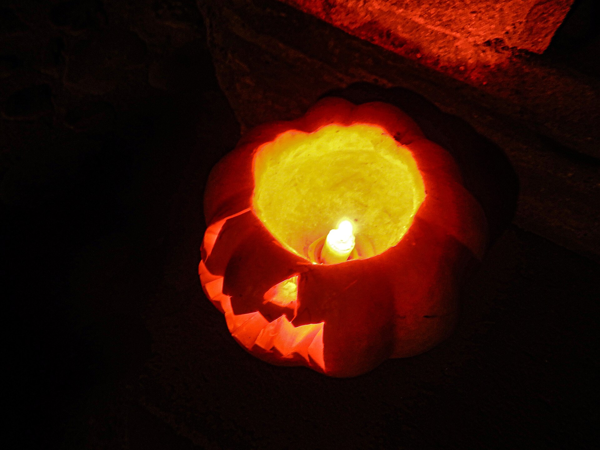 Citrouille lanternée pour Halloween