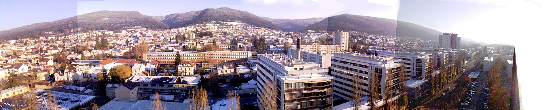 Panorama de la ville d'Oyonnax